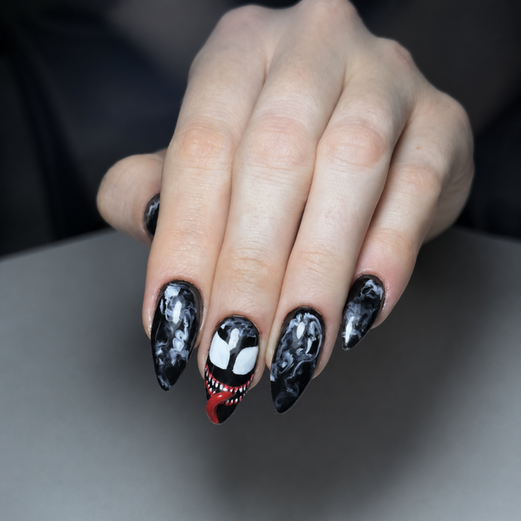 halloween uñas