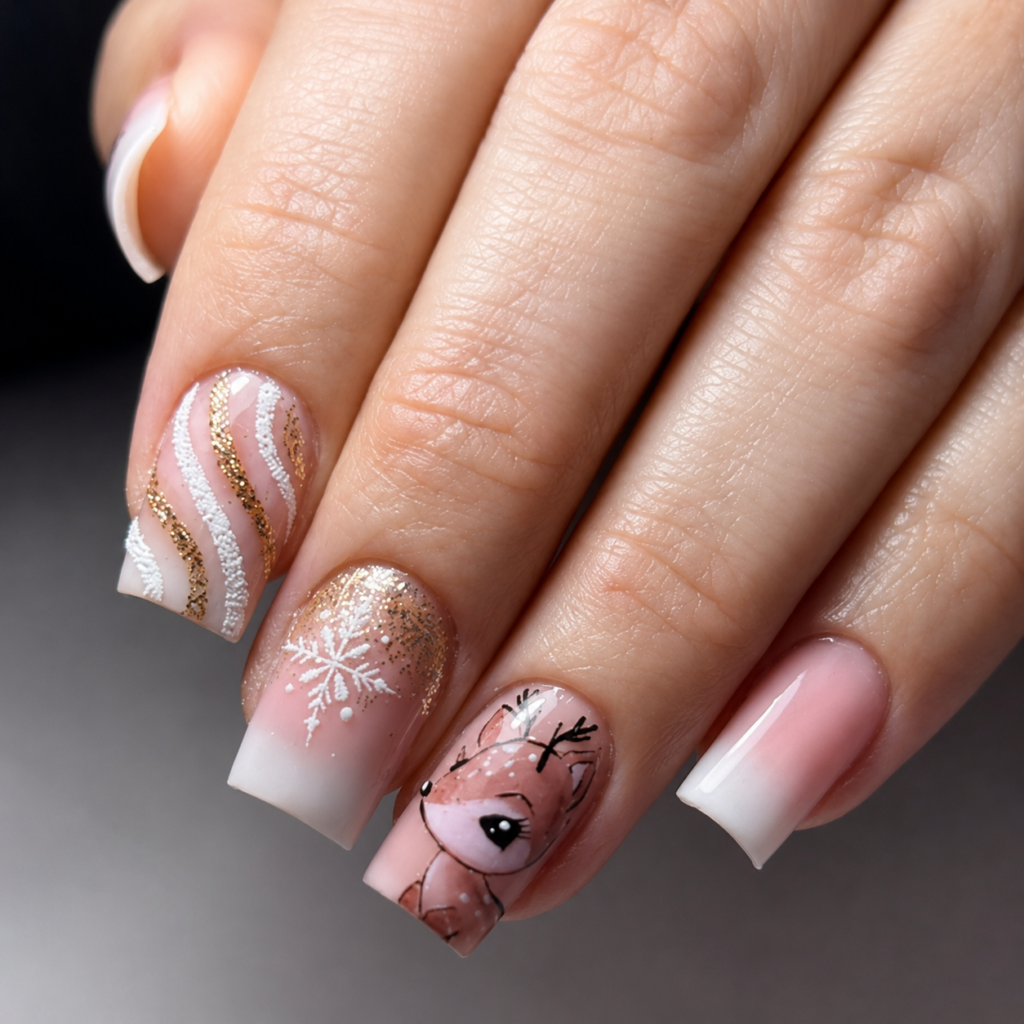 uñas navideñas alicante